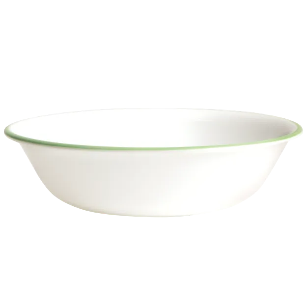 Corelle Lightweight Plates Spring Blossom Green 18-ounce Cereal Bowl
