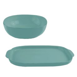 CorningWare  2-piece Serving Set, Pool Blue