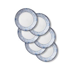 Corelle Lightweight Plates Portofino 8.5 Salad Plates, 6-pack