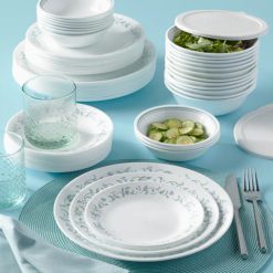 Alternative view of Corelle Lightweight Plates Country Cottage 66-piece Dinnerware Set, Service for 12