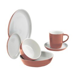 CorningWare  6-piece Red Clay Dinnerware Set , Service for 1
