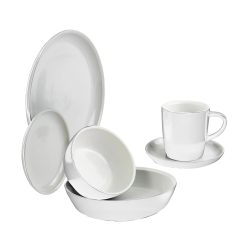 CorningWare  6-piece Powder Dinnerware Set , Service for 1