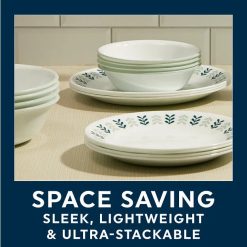 Alternative view of Corelle Lightweight Plates Anders 10.25 Dinner Plate