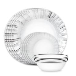 Corelle Lightweight Plates Arica 12-piece Dinnerware Set, Service for 4