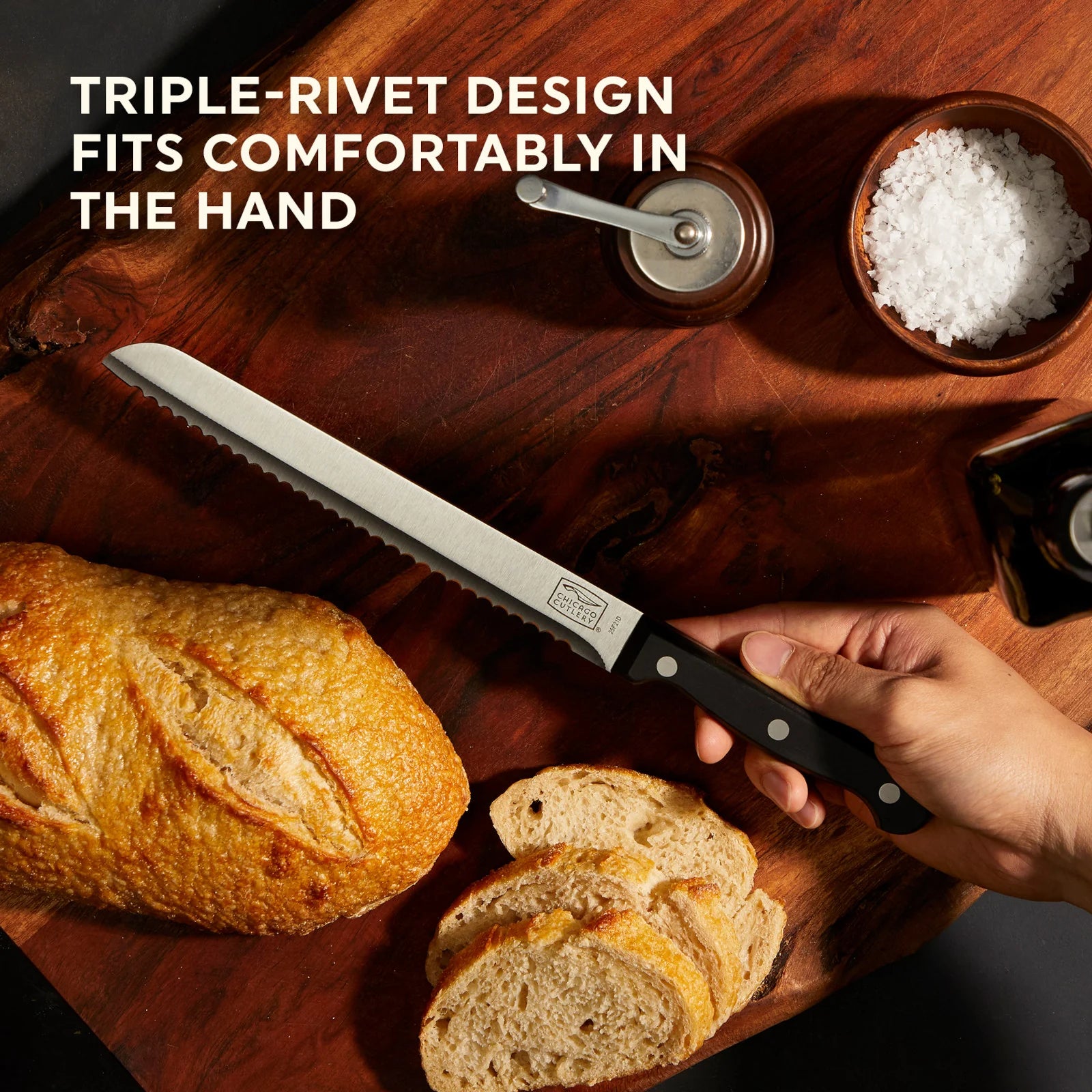 Corelle Lightweight Plates Chicago Dinnerware Essentials 8 Bread Knife - Image 2