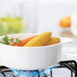 Alternative view of CorningWare  Just White 3.25L Casserole with Lid