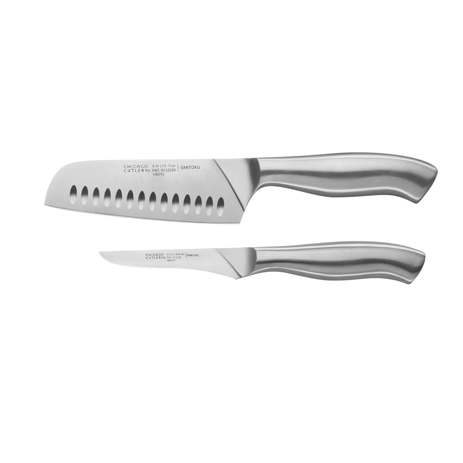 Corelle Lightweight Plates Chicago Dinnerware Insignia Steel Guided Grip 2-piece Knife Set