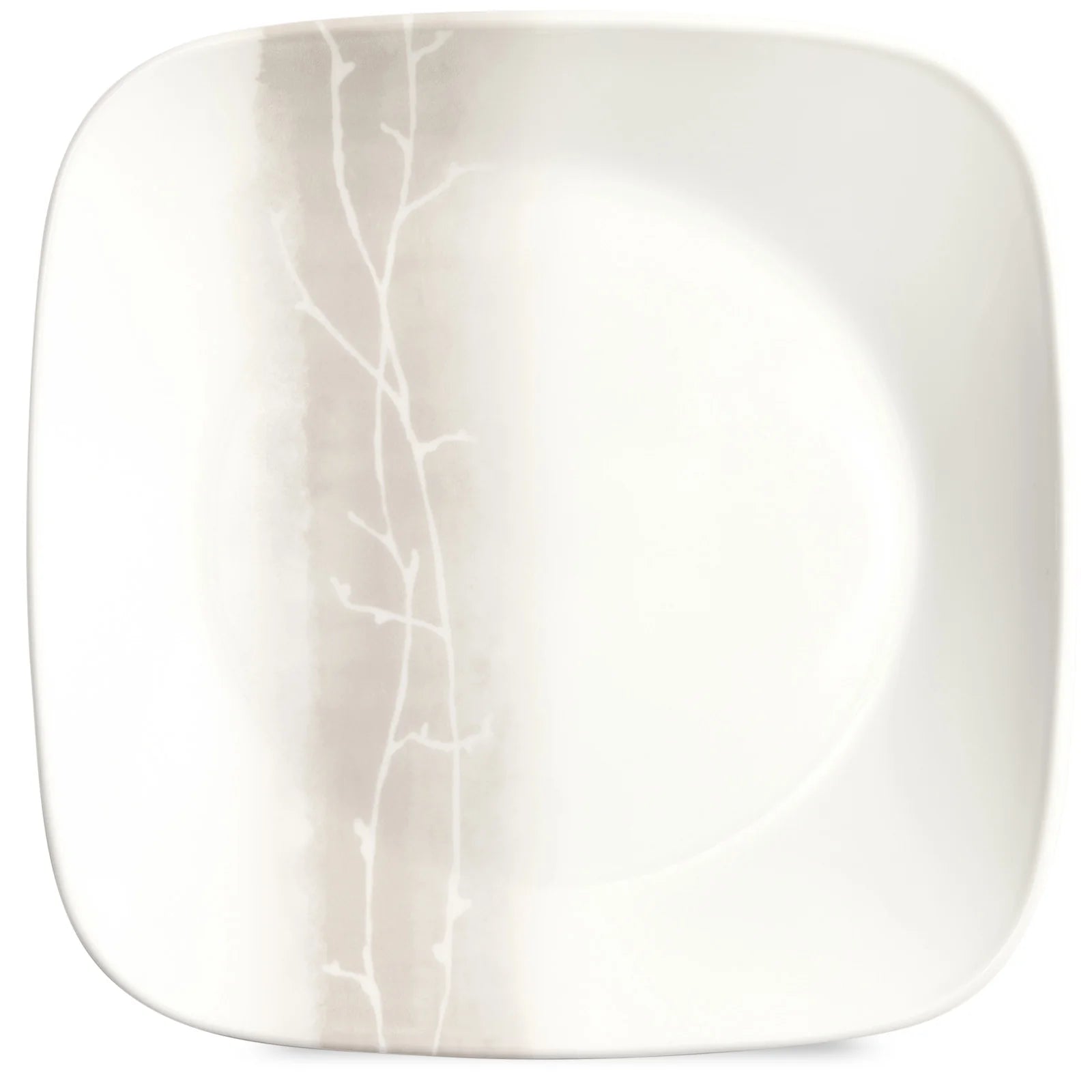 Corelle Lightweight Plates Square Wandering Grove 9 Salad Plate