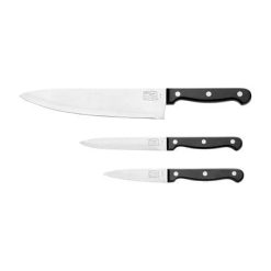 Corelle Lightweight Plates Chicago Dinnerware Essentials  3-piece Knife Set
